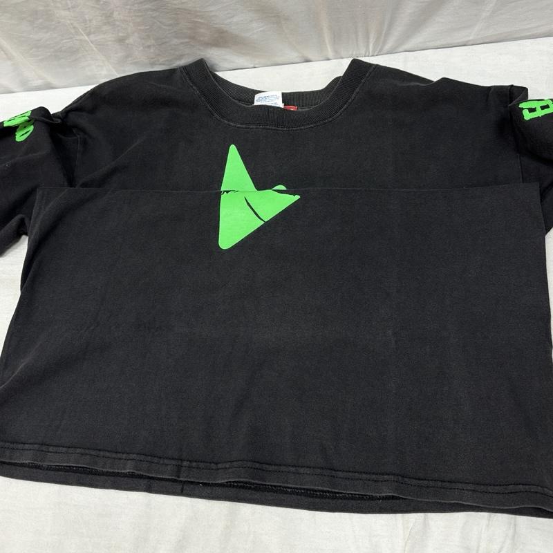 ギミーファイブ GIMME FIVE Tシャツ 半袖 GIMME 5 LONDON 90s GILDAN ボディー フランケンシュタイン プリント Tシャツ M ロゴ、文字 X プリント 黒 / ブラック / black メンズ USED 古着 中古 50157916