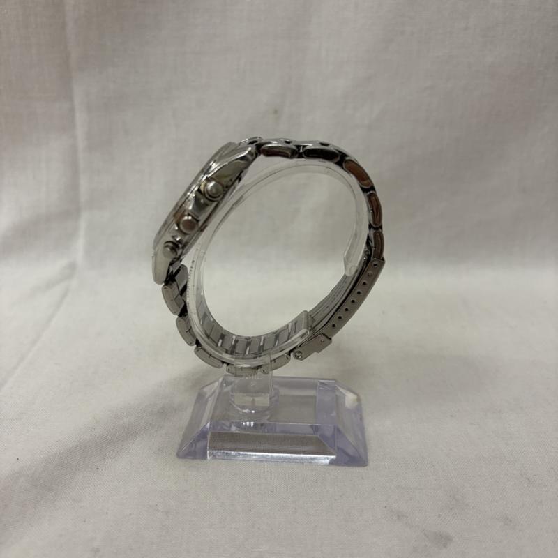 セイコー SEIKO 腕時計 アナログ（クォーツ式） 7T92-0DW0 デイト シルバー ステンレス 100M クロノグラフ - 無地 銀 / シルバー / silver color メンズ USED 古着 中古 50157918