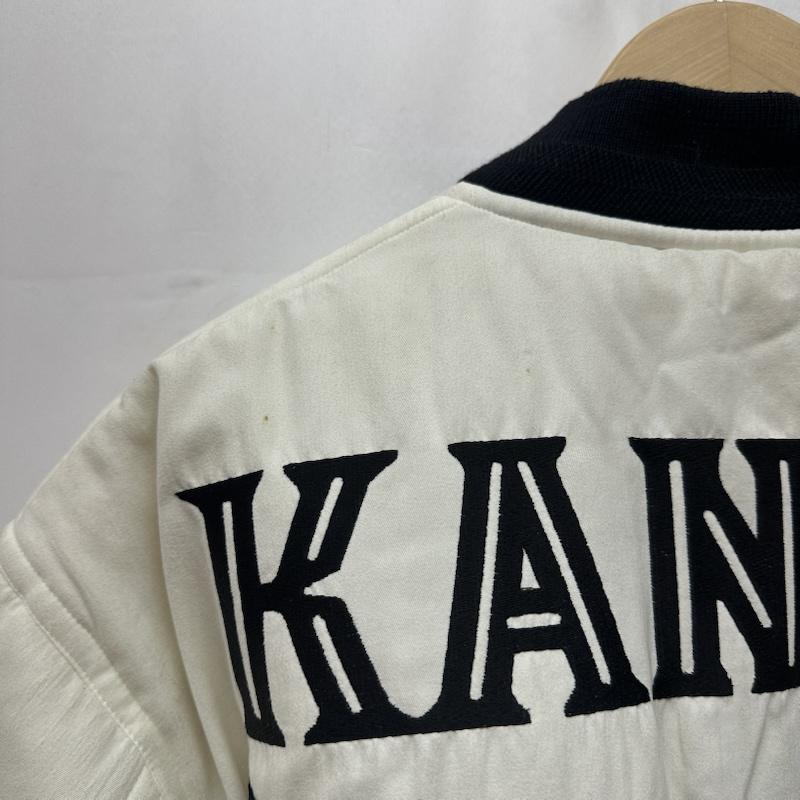 カンサイ ヤマモト KANSAI YAMAMOTO ジャケット、上着 ジャンパー、ブルゾン KANSAI O2 山本寛斎 刺繍 ボンバー ジャケット M 白 / ホワイト / white メンズ USED 古着 中古 50157920