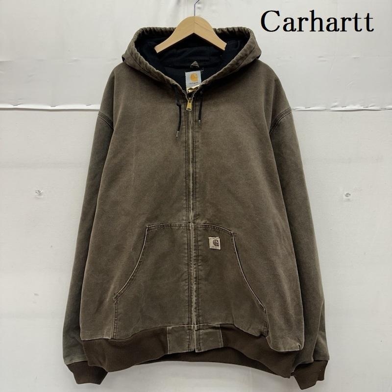 カーハート Carhartt ジャケット、上着 ジャンパー、ブルゾン 00s USA製 アクティブ ジャケット J25 CHT XXL 茶 / ブラウン / brown メンズ USED 古着 中古 50157921