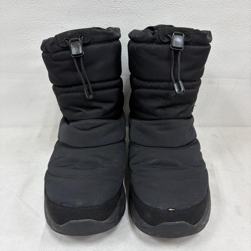 ザノースフェイス THE NORTH FACE ブーツ ショートブーツ 9041729N3X NuptseBootie ヌプシブーツ シューズ THEMOLITE ブーティー スノーブーツ 27.0cm ワンポイント X ロゴ、文字 X 刺繍 黒 / ブラック / black X 白 / ホワイト / white メンズ USED 古着 中古 50157923