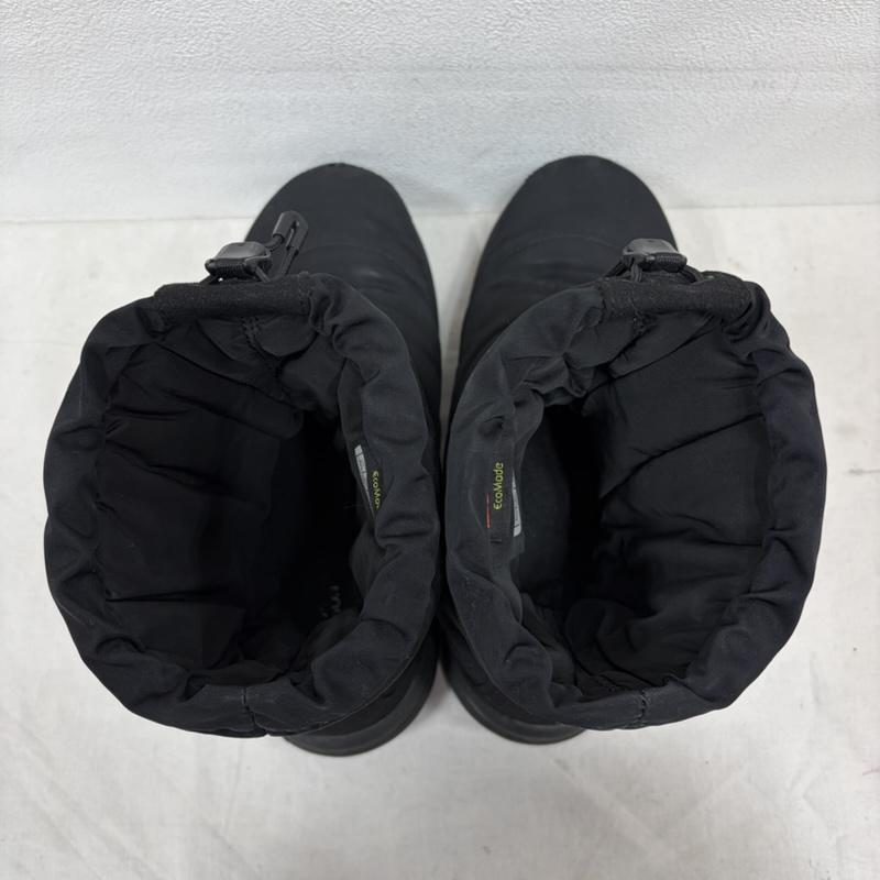 ザノースフェイス THE NORTH FACE ブーツ ショートブーツ 9041729N3X NuptseBootie ヌプシブーツ シューズ THEMOLITE ブーティー スノーブーツ 27.0cm ワンポイント X ロゴ、文字 X 刺繍 黒 / ブラック / black X 白 / ホワイト / white メンズ USED 古着 中古 50157923