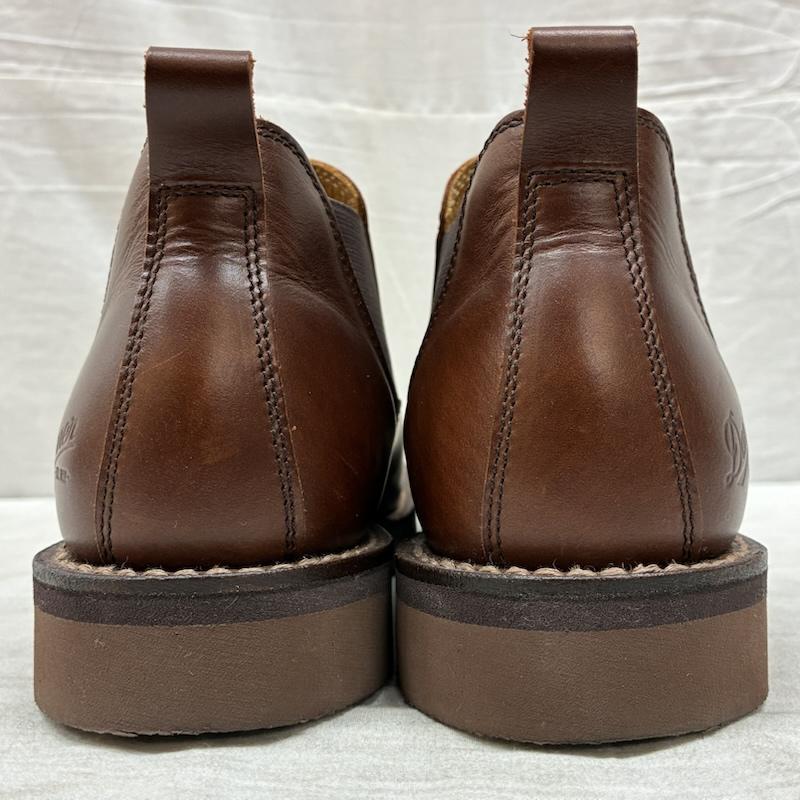 ダナー Danner ブーツ ショートブーツ メイウッド サイドゴア レザー シューズ アンクル ブーツ OIL RESISTING ソール D215006 US：7 茶 / ブラウン / brown メンズ USED 古着 中古 50157952