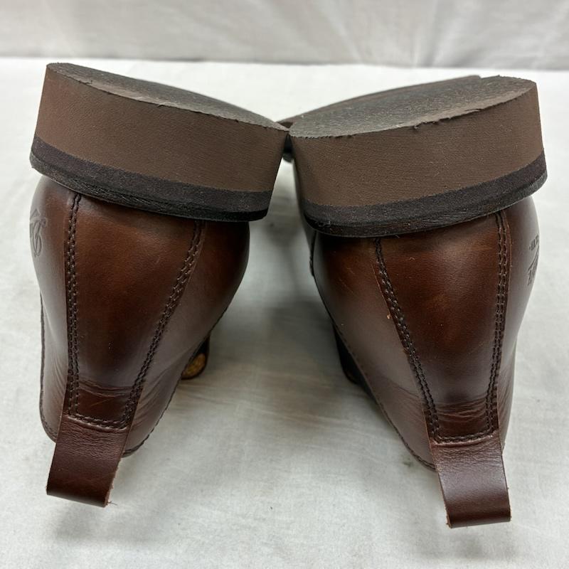ダナー Danner ブーツ ショートブーツ メイウッド サイドゴア レザー シューズ アンクル ブーツ OIL RESISTING ソール D215006 US：7 茶 / ブラウン / brown メンズ USED 古着 中古 50157952
