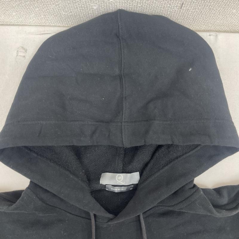 アレキサンダーマックイーン ALEXANDERMCQUEEN パーカー 長袖 McQ イタリア製 スパンコール コットン プルオーバー パーカー M 黒 / ブラック / black メンズ USED 古着 中古 50157959