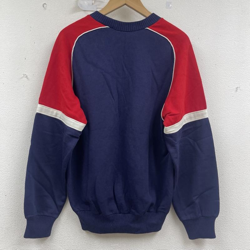 ティルト TILT トレーナー 長袖 70s フランス製 ビンテージ オリンピック 切り替え スウェット 紺 / ネイビー / navy メンズ USED 古着 中古 50157960