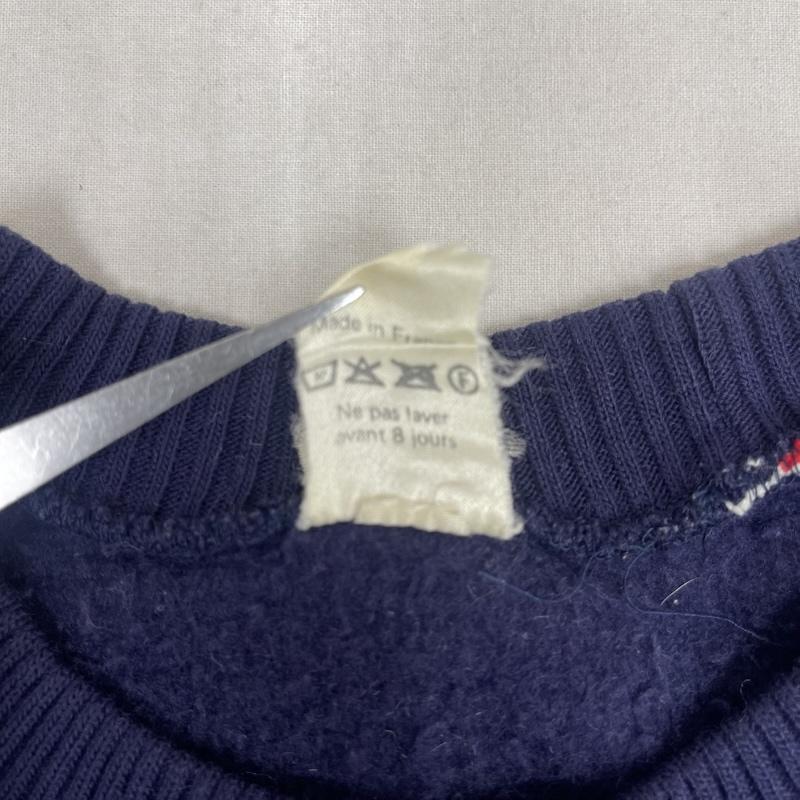 ティルト TILT トレーナー 長袖 70s フランス製 ビンテージ オリンピック 切り替え スウェット 紺 / ネイビー / navy メンズ USED 古着 中古 50157960