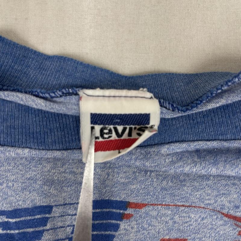 リーバイス Levi s Tシャツ 半袖 80s ロサンゼルス オリンピック リンガー Tシャツ L 水色 / ライトブルー / メンズ USED 古着 中古 50157962