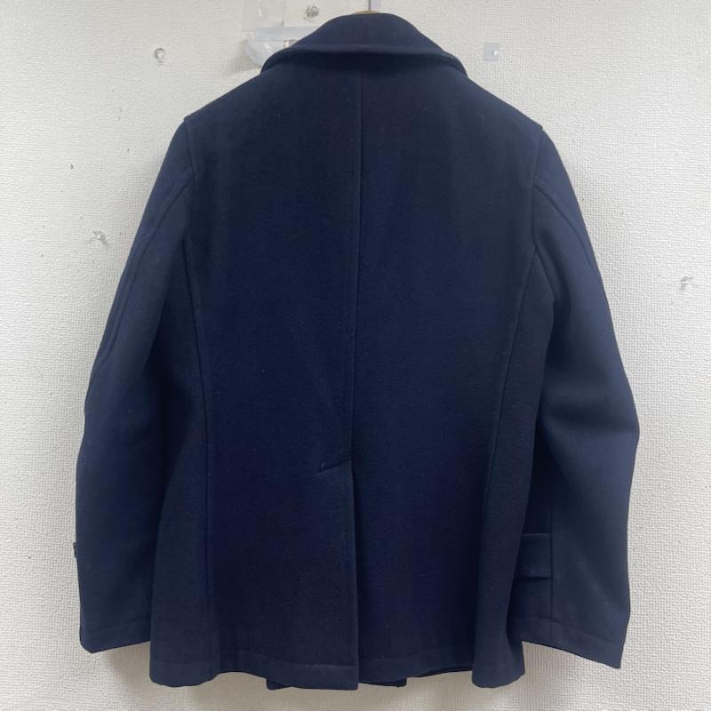 アクアスキュータム Aquascutum コート ピーコート ダブル ブレスト ウール ピーコート アウター M 紺 / ネイビー / navy メンズ USED 古着 中古 50157969