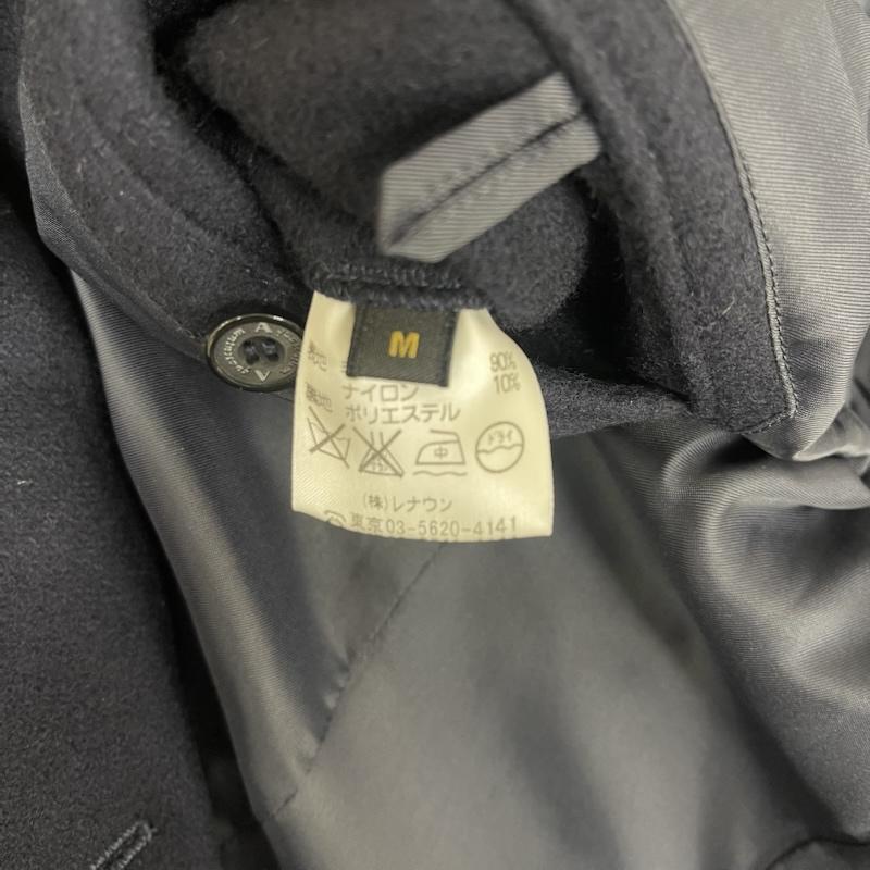 アクアスキュータム Aquascutum コート ピーコート ダブル ブレスト ウール ピーコート アウター M 紺 / ネイビー / navy メンズ USED 古着 中古 50157969