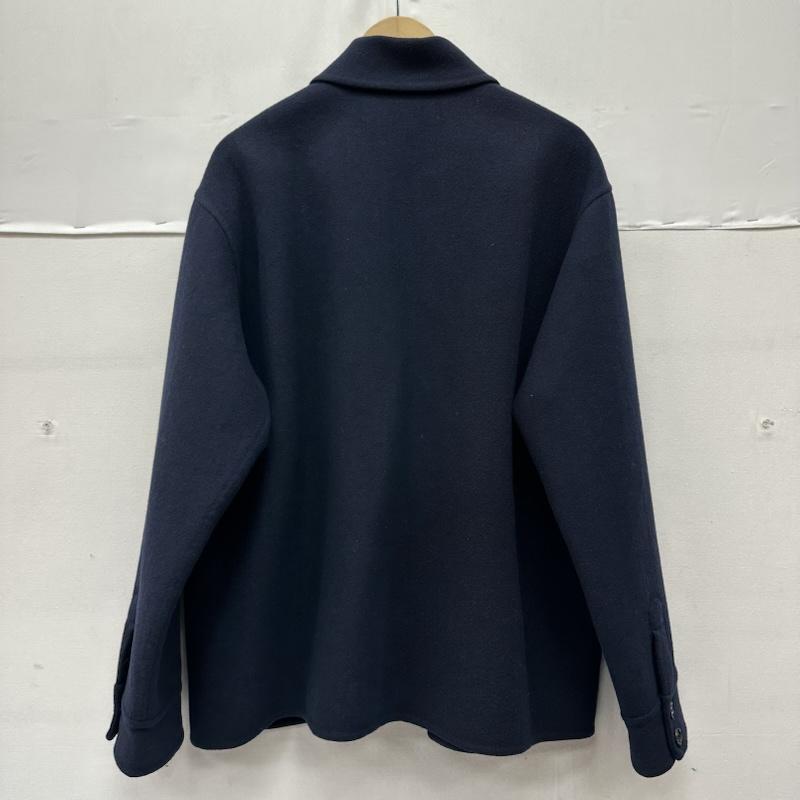 マルニ MARNI ジャケット、上着 ジャンパー、ブルゾン 20AW ウール ダブルフェイス ジップアップ ジャケット JUMU0002A0 44 紺 / ネイビー / navy メンズ USED 古着 中古 50157975