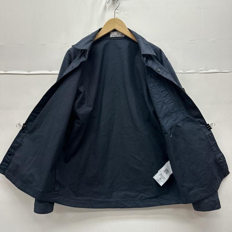 ストーンアイランド STONE ISLAND ジャケット、上着 ジャンパー、ブルゾン 24AW シャツ ジャケット 811511910 M 紺 / ネイビー / navy メンズ USED 古着 中古 50157977