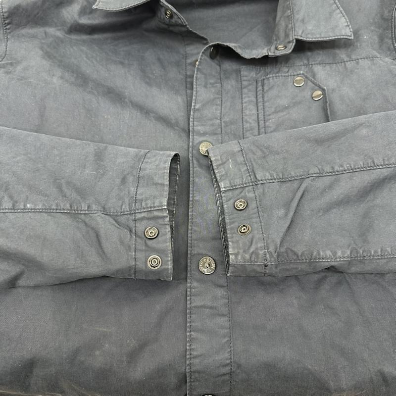 ストーンアイランド STONE ISLAND ジャケット、上着 ジャンパー、ブルゾン 24AW シャツ ジャケット 811511910 M 紺 / ネイビー / navy メンズ USED 古着 中古 50157977