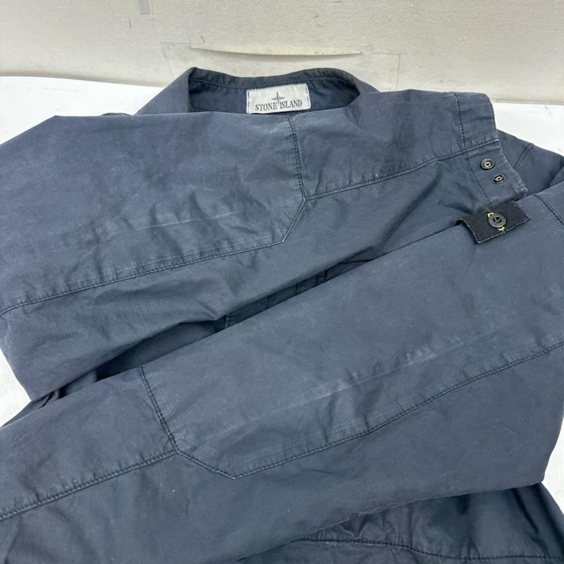 ストーンアイランド STONE ISLAND ジャケット、上着 ジャンパー、ブルゾン 24AW シャツ ジャケット 811511910 M 紺 / ネイビー / navy メンズ USED 古着 中古 50157977