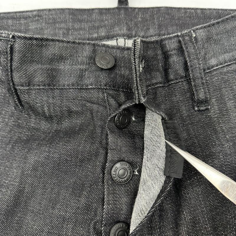 ディースクエアード DSQUARED2 パンツ デニム、ジーンズ 20SS RESIN TREATMENT SKINNY TECHNO JEAN デニム パンツ S74KB0366 44 黒 / ブラック / black メンズ USED 古着 中古 50157978