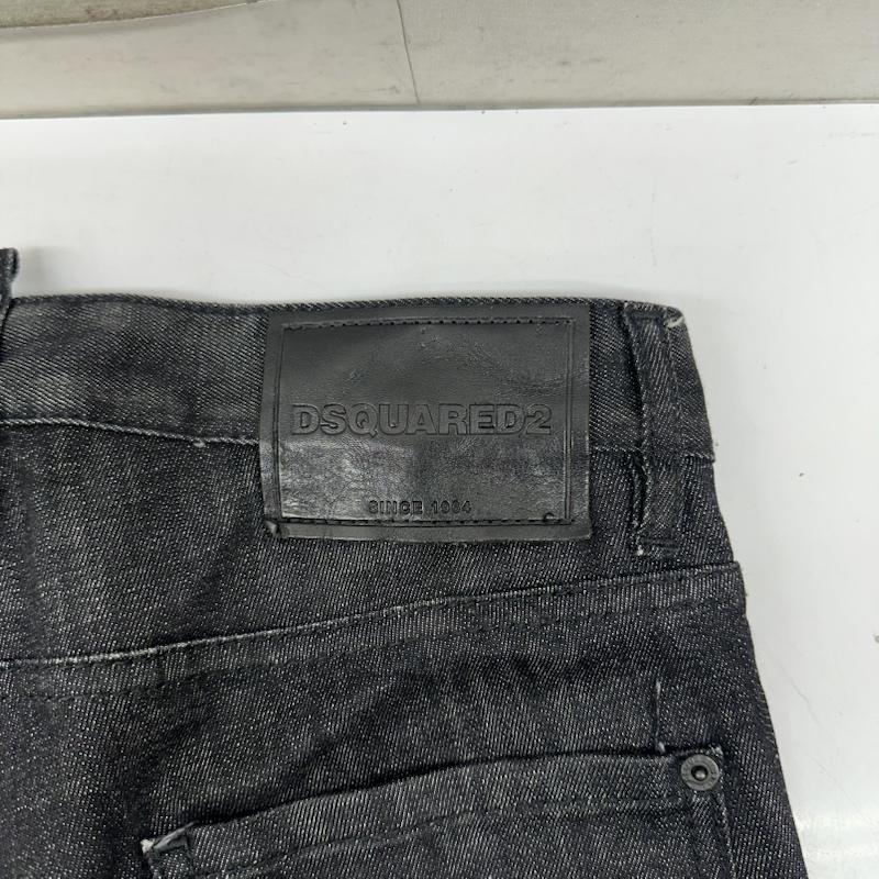 ディースクエアード DSQUARED2 パンツ デニム、ジーンズ 20SS RESIN TREATMENT SKINNY TECHNO JEAN デニム パンツ S74KB0366 44 黒 / ブラック / black メンズ USED 古着 中古 50157978