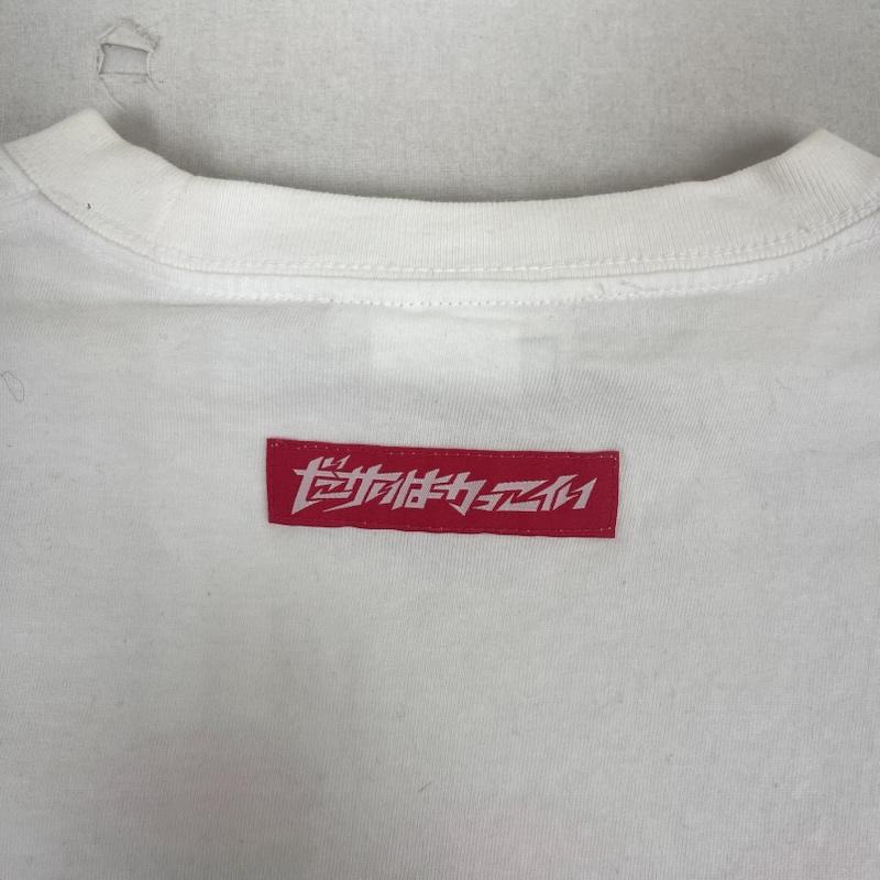 パンクドランカーズ PUNK DRUNKERS Tシャツ 半袖 スーパー戦隊 コラボ ピンク大集合TEE プリント Tシャツ L 白 / ホワイト / white メンズ USED 古着 中古 50157999