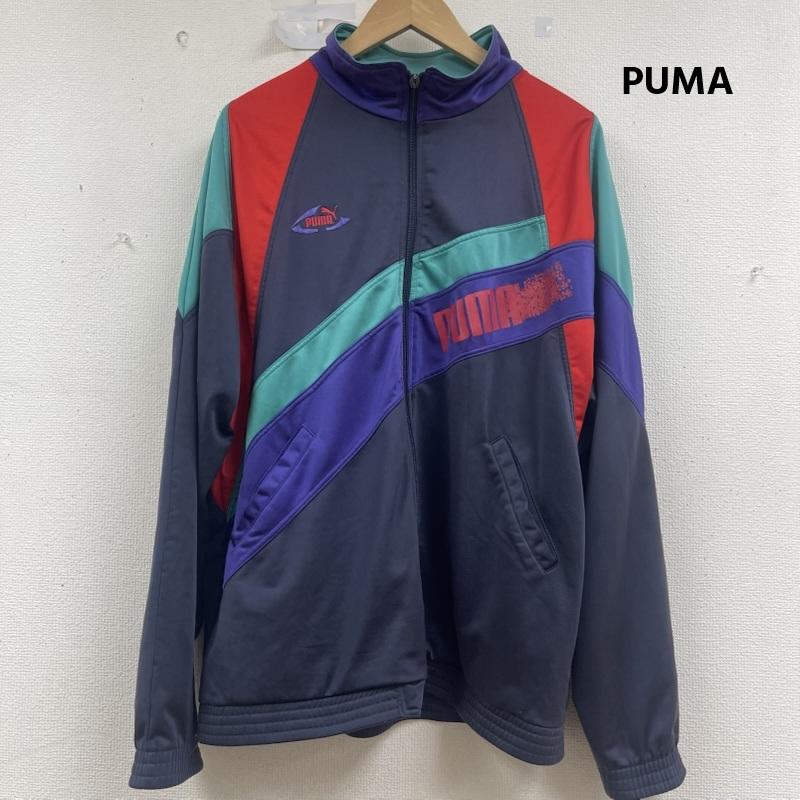 プーマ PUMA ジャケット、上着 ジャンパー、ブルゾン 80s 90s 万国旗タグ ジップ トラック ジャケット M マルチカラー / マルチカラー / multicolor メンズ USED 古着 中古 50158002