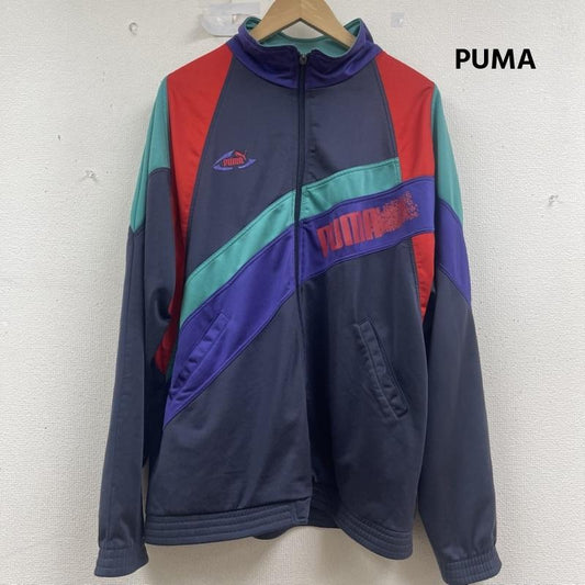 プーマ PUMA ジャケット、上着 ジャンパー、ブルゾン 80s 90s 万国旗タグ ジップ トラック ジャケット M マルチカラー / マルチカラー / multicolor メンズ USED 古着 中古 50158002