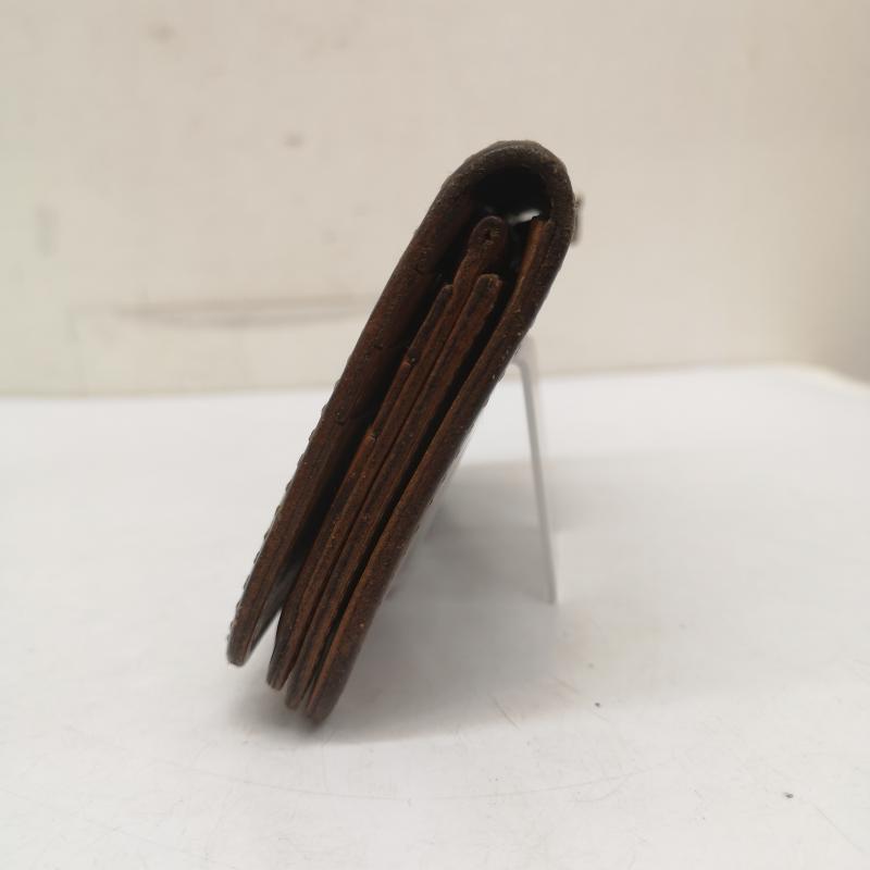 ファニー FUNNY 財布 長財布 レザー ロング ウォレット 長財布 コンチョ - 茶 / ブラウン / brown メンズ USED 古着 中古 50158026