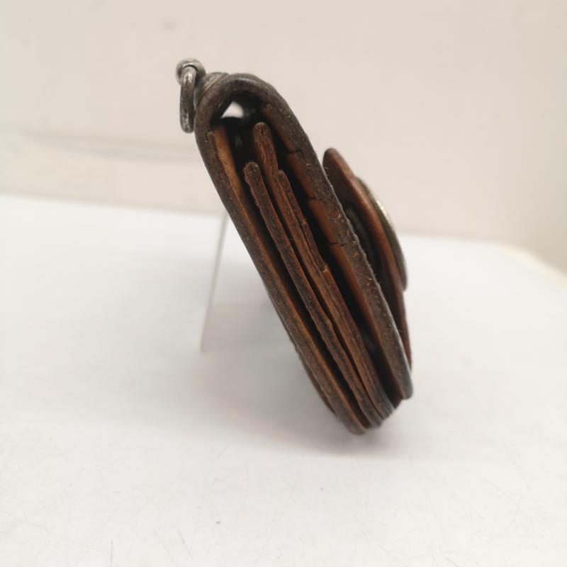 ファニー FUNNY 財布 長財布 レザー ロング ウォレット 長財布 コンチョ - 茶 / ブラウン / brown メンズ USED 古着 中古 50158026