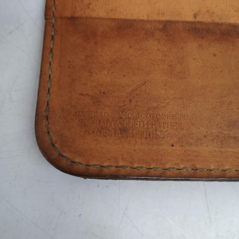 ファニー FUNNY 財布 長財布 レザー ロング ウォレット 長財布 コンチョ - 茶 / ブラウン / brown メンズ USED 古着 中古 50158026