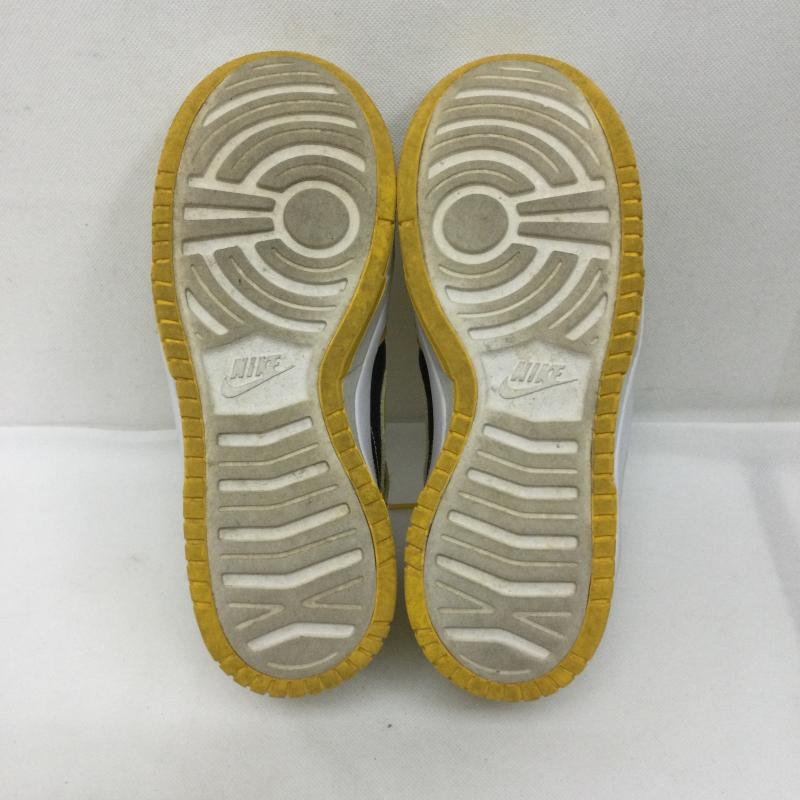 ナイキ NIKE スニーカー スニーカー ナイキ ハイカットスニーカー ダンク ハイ アップ DH3718-001 レディース 25.0cm 黄 / イエロー / yellow X 黒 / ブラック / black レディース USED 古着 中古 50158028
