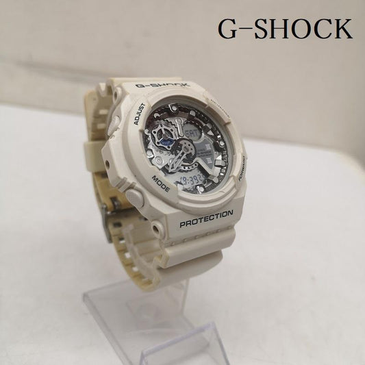 ジーショック G-SHOCK 腕時計 デジタル CASIO カシオ GA-300 アナデジ 腕時計 - 白 / ホワイト / white メンズ USED 古着 中古 50158039