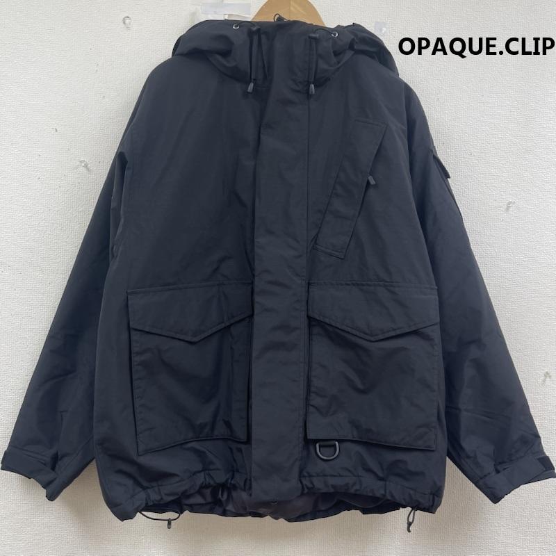 オペークドットクリップ OPAQUE.CLIP ジャケット、上着 ダウンジャケット 3D Aero Layere eVent 防寒 ダウン ジャケット f36-91001 M 黒 / ブラック / black メンズ USED 古着 中古 50158052