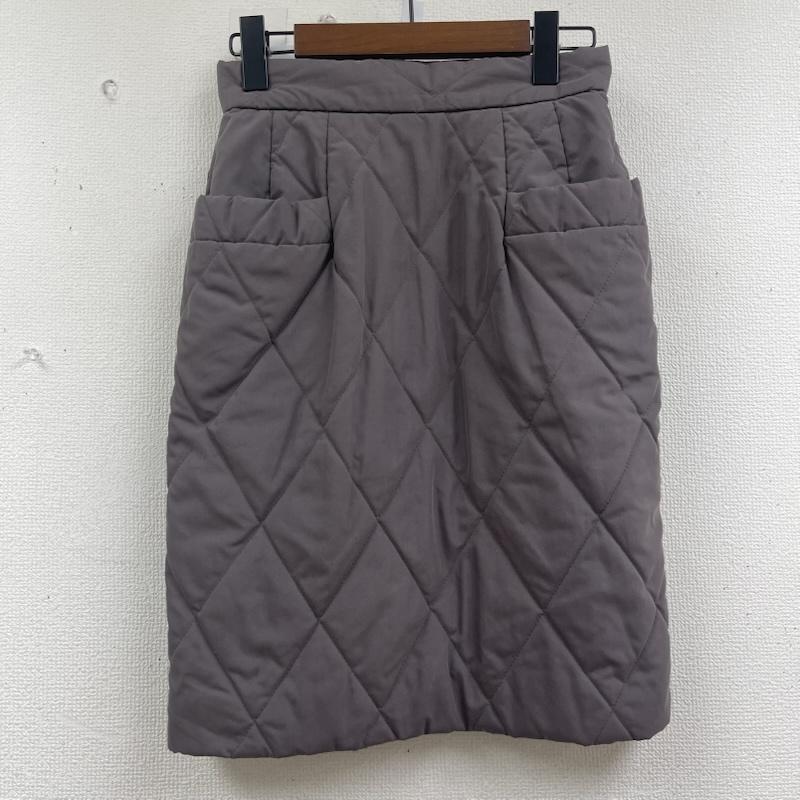 シーバイクロエ SEE BY CHLOE スカート ミニスカート 日本製 キルティング ショート スカート 21608 40 チャコールグレー / チャコールグレー / レディース USED 古着 中古 50158057
