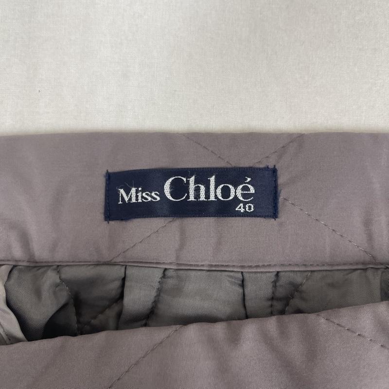 シーバイクロエ SEE BY CHLOE スカート ミニスカート 日本製 キルティング ショート スカート 21608 40 チャコールグレー / チャコールグレー / レディース USED 古着 中古 50158057