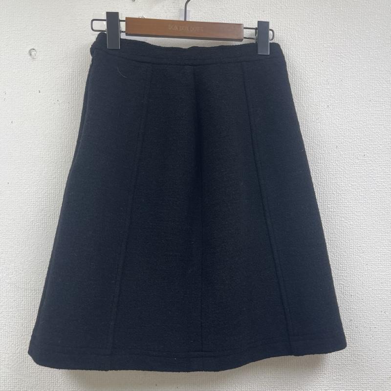 クリスチャンディオール Christian Dior スカート ひざ丈スカート Dior SPORTS タイト シルエット ウール スカート M 黒 / ブラック / black レディース USED 古着 中古 50158058