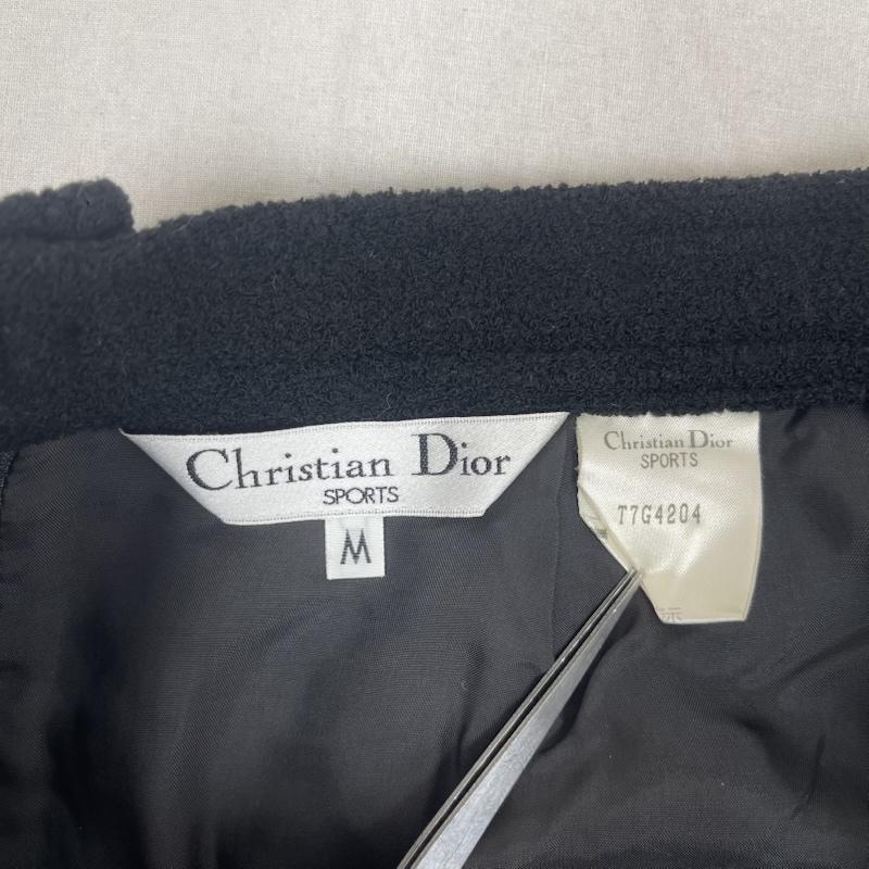 クリスチャンディオール Christian Dior スカート ひざ丈スカート Dior SPORTS タイト シルエット ウール スカート M 黒 / ブラック / black レディース USED 古着 中古 50158058
