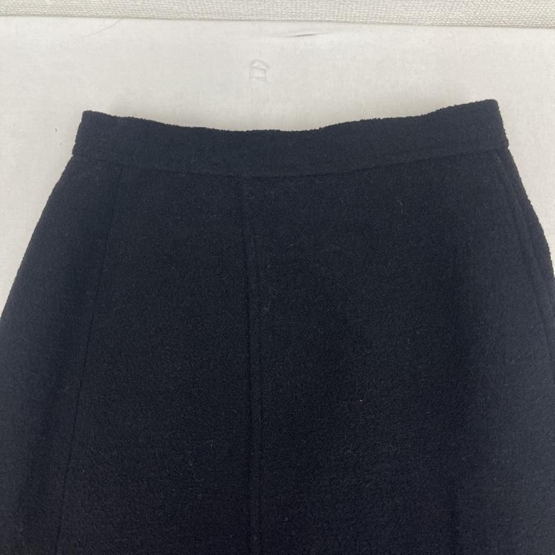 クリスチャンディオール Christian Dior スカート ひざ丈スカート Dior SPORTS タイト シルエット ウール スカート M 黒 / ブラック / black レディース USED 古着 中古 50158058