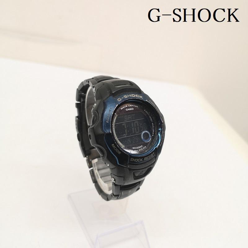 ジーショック G-SHOCK 腕時計 デジタル CASIO THE G BLACK FORCE 腕時計 GW-700BDJ 電波ソーラー タフソーラー デジタル - 黒 / ブラック / black メンズ USED 古着 中古 50158067