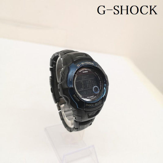 ジーショック G-SHOCK 腕時計 デジタル CASIO THE G BLACK FORCE 腕時計 GW-700BDJ 電波ソーラー タフソーラー デジタル - 黒 / ブラック / black メンズ USED 古着 中古 50158067