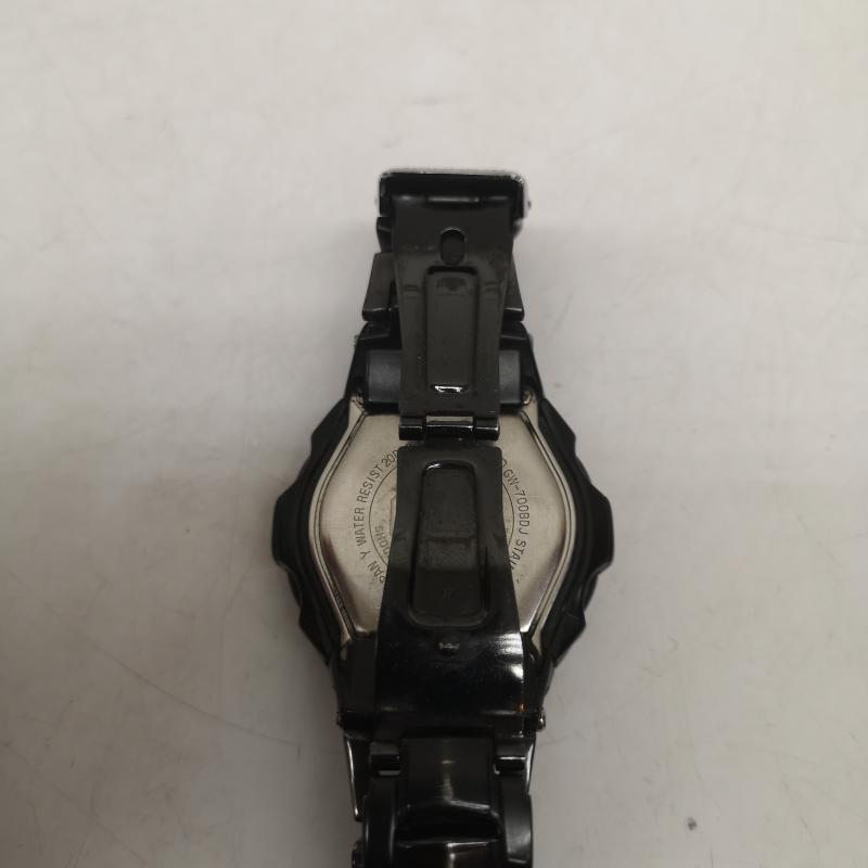 ジーショック G-SHOCK 腕時計 デジタル CASIO THE G BLACK FORCE 腕時計 GW-700BDJ 電波ソーラー タフソーラー デジタル - 黒 / ブラック / black メンズ USED 古着 中古 50158067