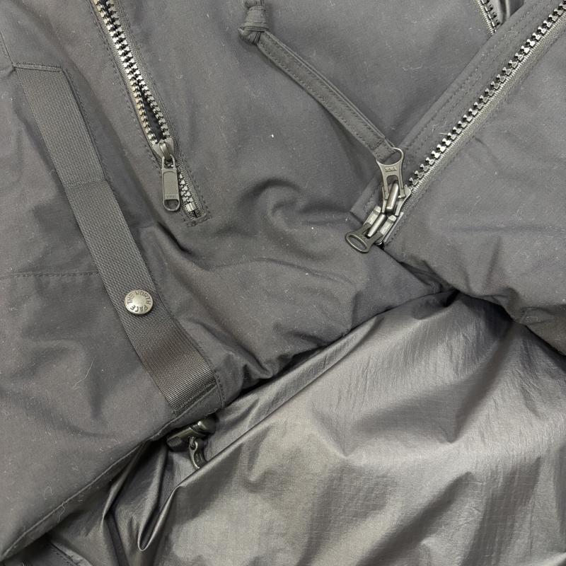 ザノースフェイス THE NORTH FACE ジャケット、上着 ダウンジャケット NY82231 FIREFLY INSULATED PARKA black XL XL ロゴ、文字 黒 / ブラック / black メンズ USED 古着 中古 50158081