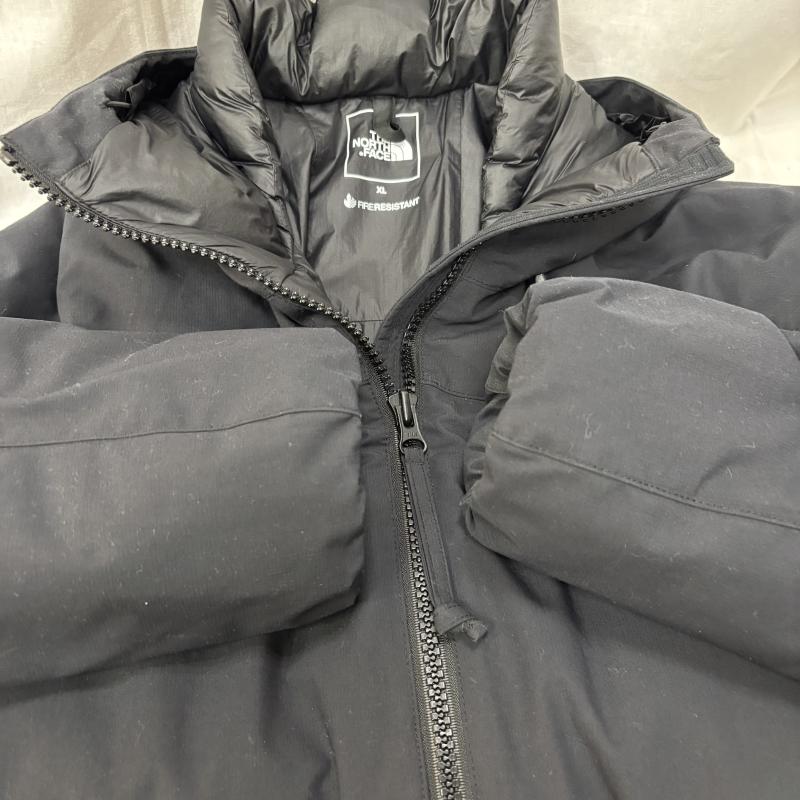 ザノースフェイス THE NORTH FACE ジャケット、上着 ダウンジャケット NY82231 FIREFLY INSULATED PARKA black XL XL ロゴ、文字 黒 / ブラック / black メンズ USED 古着 中古 50158081