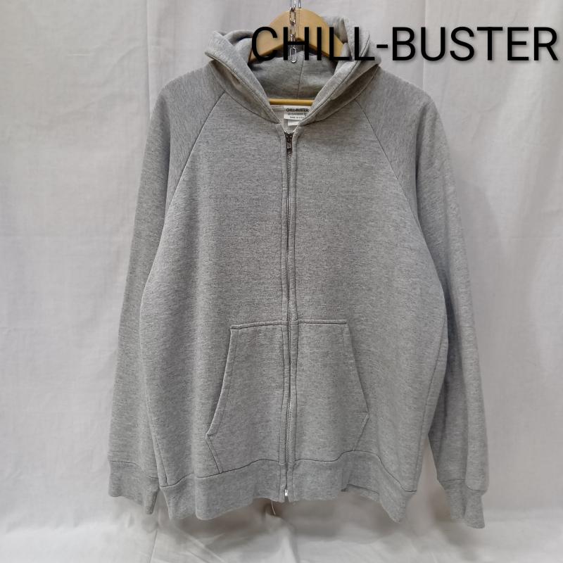 キャンバー CAMBER パーカー 長袖 USA製 CHILL BUSTER ヘビーウェイトフーディー グレー M 裏地サーマル M 無地 灰 / グレー / gray メンズ USED 古着 中古 50158083