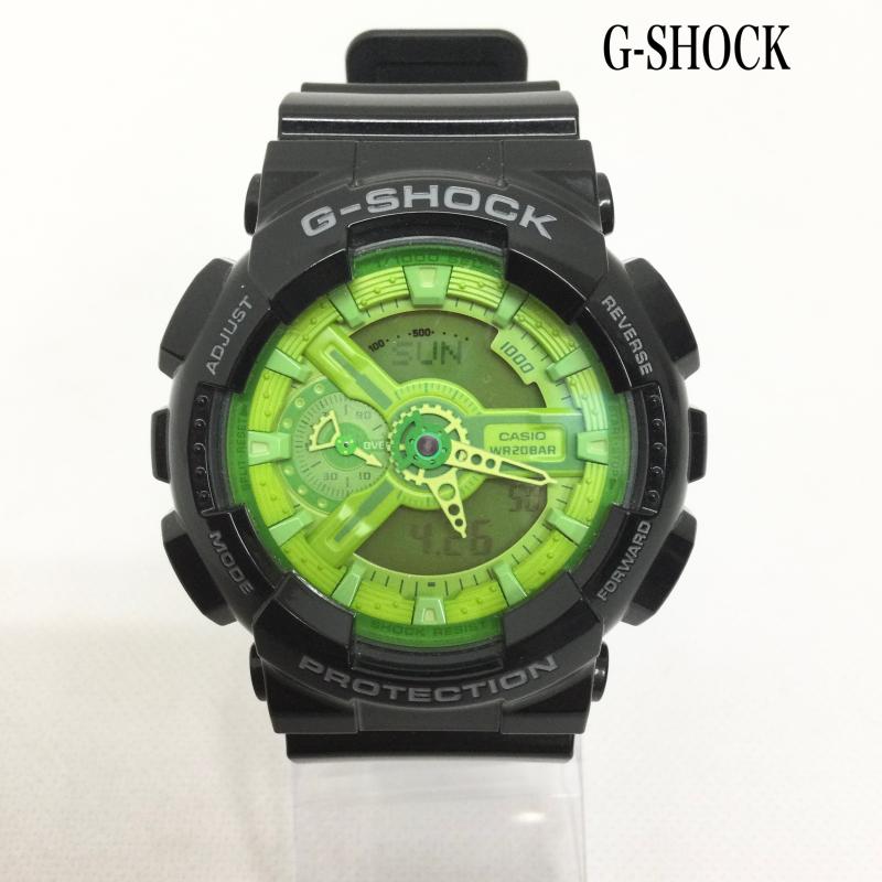 ジーショック G-SHOCK 腕時計 デジタル CASIO カシオ G-SHOCK Gショック ジーショック GA-110B - 黒 / ブラック / black メンズ USED 古着 中古 50158084