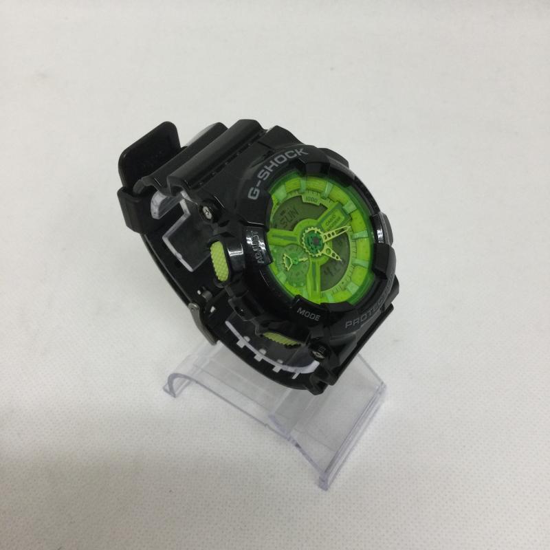 ジーショック G-SHOCK 腕時計 デジタル CASIO カシオ G-SHOCK Gショック ジーショック GA-110B - 黒 / ブラック / black メンズ USED 古着 中古 50158084