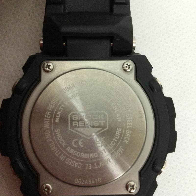 ジーショック G-SHOCK 腕時計 アナログ（クォーツ式） Gショック Gスチール G-SHOCK G-STEEL 電波 ソーラー 腕時計 メンズ GST-W300- - 黒 / ブラック / black メンズ USED 古着 中古 50158092