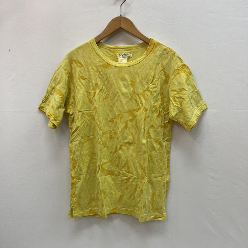 ヨウジヤマモトプールオム Yohji Yamamoto POUR HOMME Tシャツ 半袖 タイダイ Tシャツ OI-T002 3 黄 / イエロー / yellow メンズ USED 古着 中古 50158102
