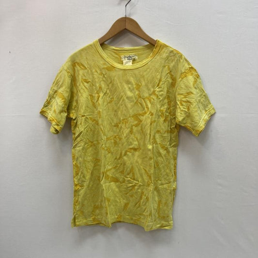 ヨウジヤマモトプールオム Yohji Yamamoto POUR HOMME Tシャツ 半袖 タイダイ Tシャツ OI-T002 3 黄 / イエロー / yellow メンズ USED 古着 中古 50158102