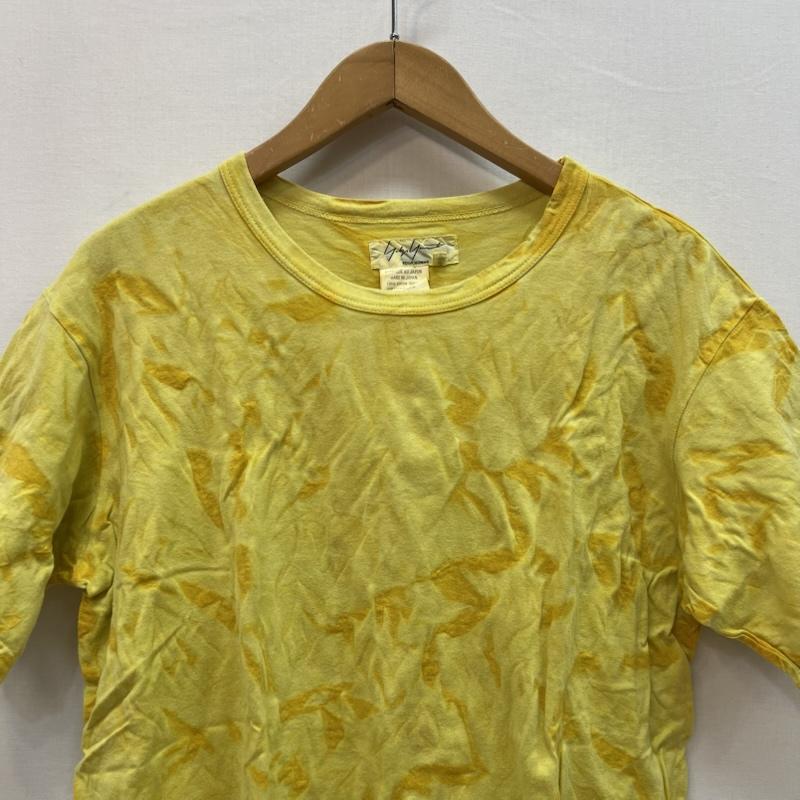 ヨウジヤマモトプールオム Yohji Yamamoto POUR HOMME Tシャツ 半袖 タイダイ Tシャツ OI-T002 3 黄 / イエロー / yellow メンズ USED 古着 中古 50158102