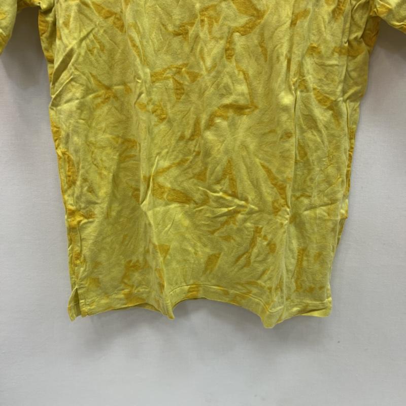 ヨウジヤマモトプールオム Yohji Yamamoto POUR HOMME Tシャツ 半袖 タイダイ Tシャツ OI-T002 3 黄 / イエロー / yellow メンズ USED 古着 中古 50158102