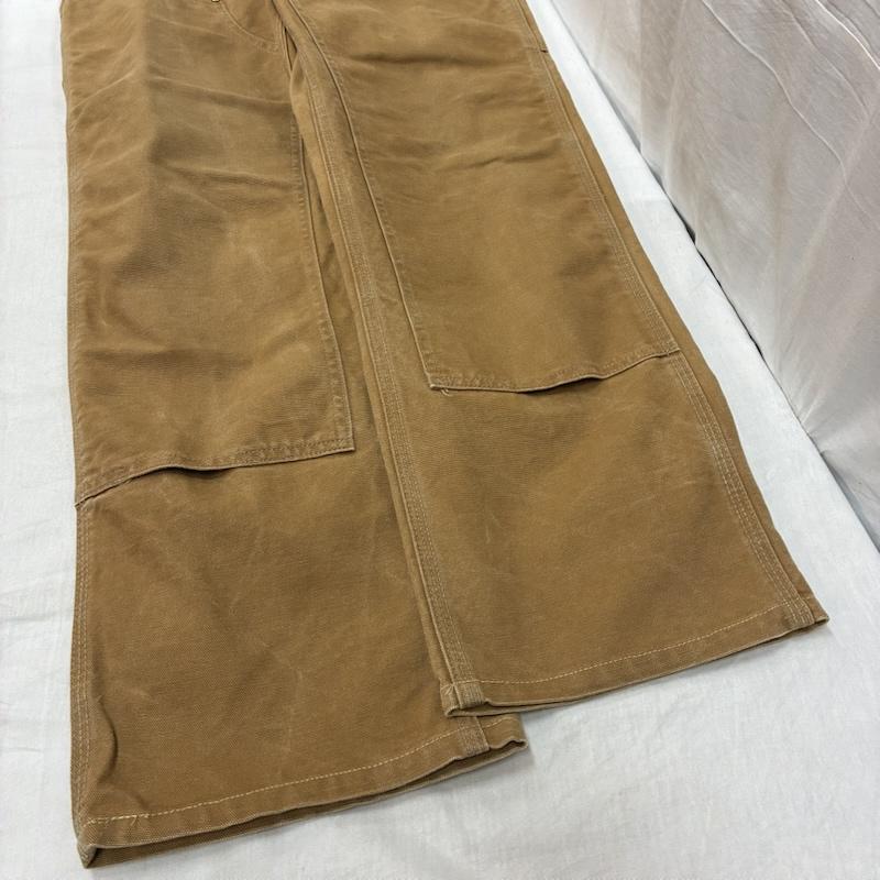 カーハート Carhartt パンツ ワークパンツ、ペインターパンツ ダブルニー ダック ワーク ペインター パンツ B01 BRN - ワンポイント X ロゴ、文字 メンズ USED 古着 中古 50158105