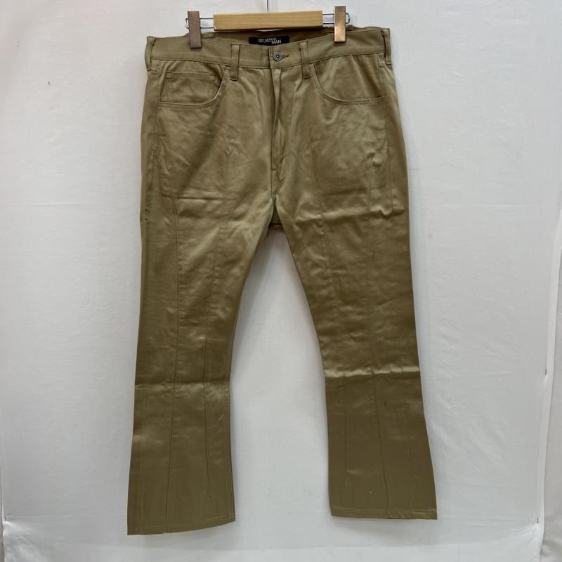 コムデギャルソン・ジュンヤワタナベマン COMME des GARCONS JUNYA WATANABE MAN ボトムス ボトムス WQ-P070 コットン ブーツカット フレア パンツ SS - ベージュ / ベージュ / beige メンズ USED 古着 中古 50158110