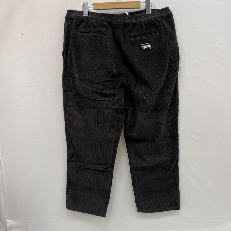 ステューシー STUSSY ボトムス ボトムス コーデュロイ イージーパンツ ウォッシュドブラック 36インチ メンズ USED 古着 中古 50158117